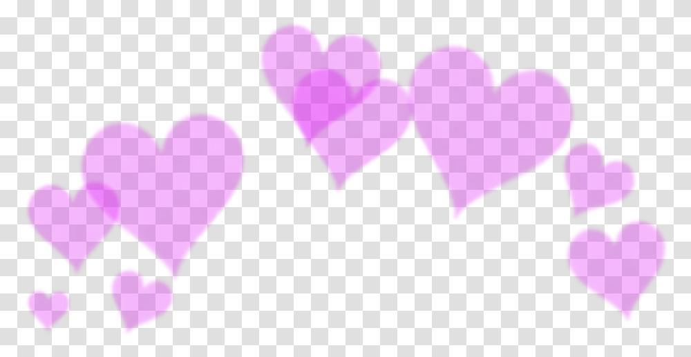 Lovely Girly Hearts Corazones Tiara 3d Whatsapp Overlay Corazones Transparentes, Pillow, Cushion Transparent Png