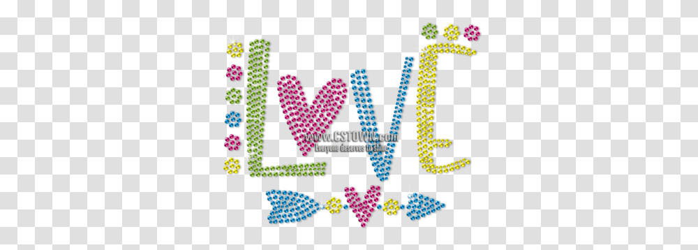 Lovely Love Arrow Neon Rhinestud For Children Cstown Girly, Text, Alphabet, Number, Symbol Transparent Png