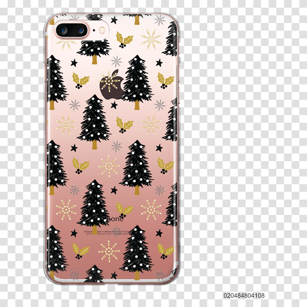 Lovely Pine Tree Winter Forest Mobile Phone Case, Plant, Ornament, Christmas Tree, Rug Transparent Png