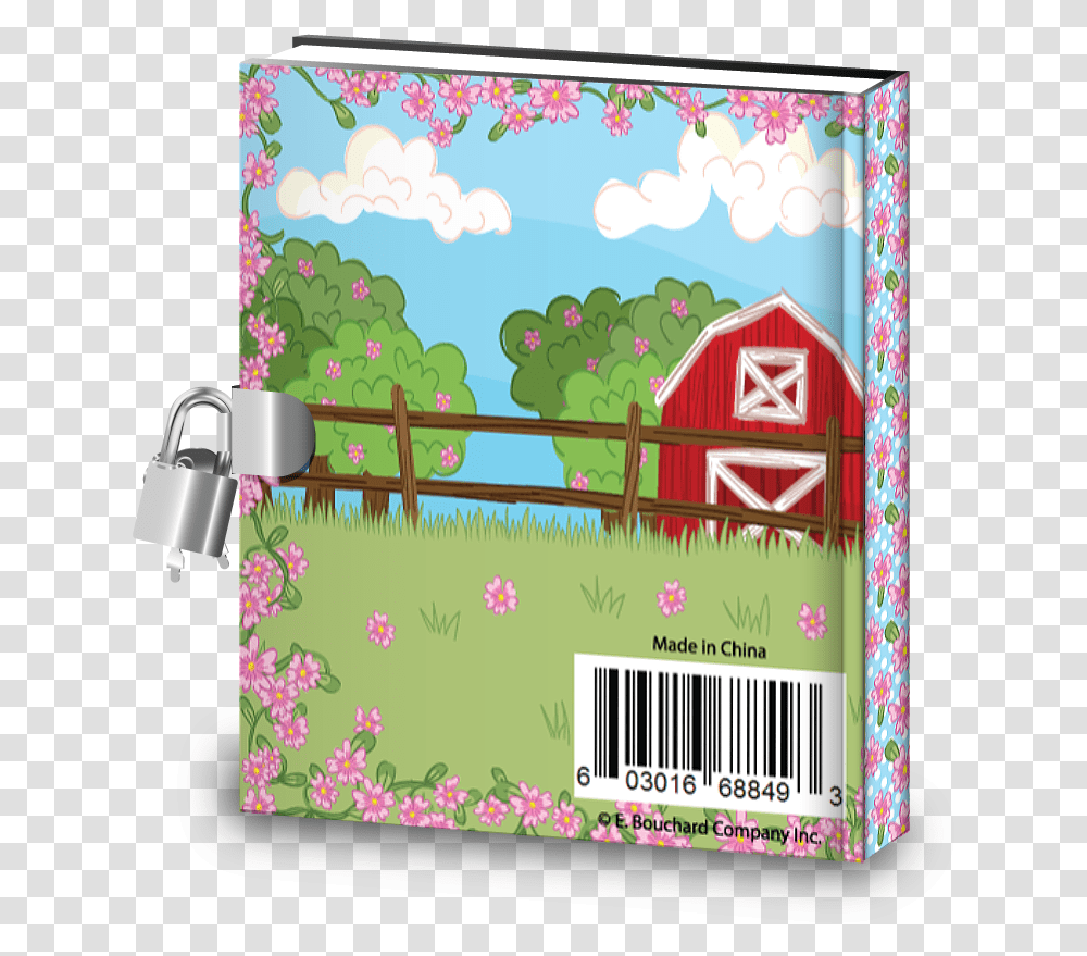 Lovely Pink Horse Kids Diary With Lock Wallet, Label, Envelope, Mail Transparent Png