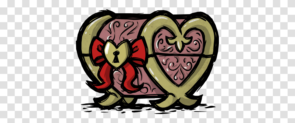 Lovely Skin Chest Discrepancy Dst Lovely Chest, Art, Armor, Heart, Stained Glass Transparent Png