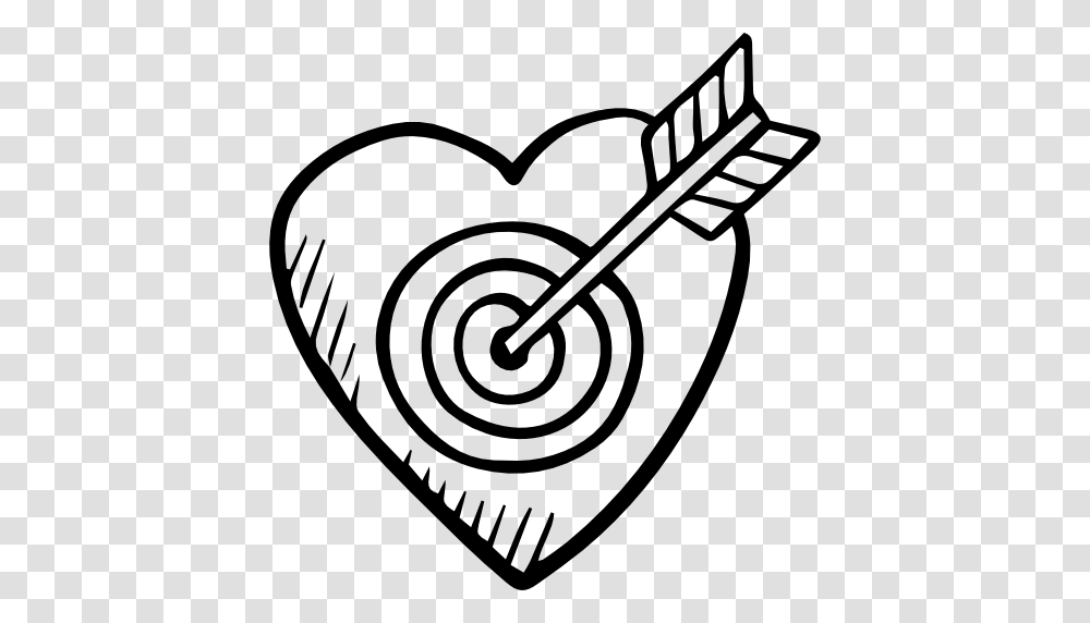 Lovely Valentines Day Cupid Heart Shaped Target Romanticism, Lawn Mower, Tool Transparent Png