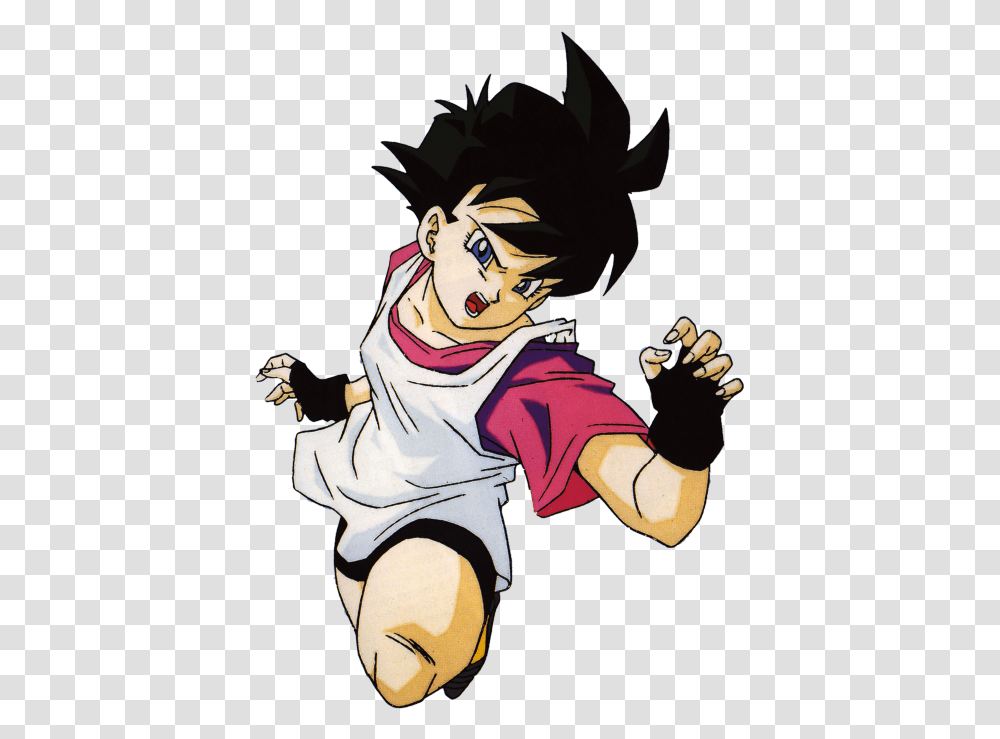 Lovely Videl For Your Dashboard Anime Dragon Videl In Dragon Ball, Person, Human, Hand, People Transparent Png