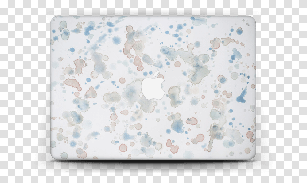 Lovely Watercolor Splash Skin For Your Laptop Tablet Computer, Paper, Rug, Confetti, Foam Transparent Png