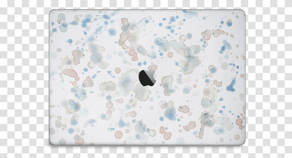 Lovely Watercolor Splash Skin For Your Laptop Tablet Computer, Rug, Paper, Stain, Confetti Transparent Png