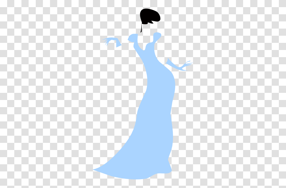 Lovely Woman In A Blue Dress Clip Art, Outdoors, Mammal, Animal Transparent Png