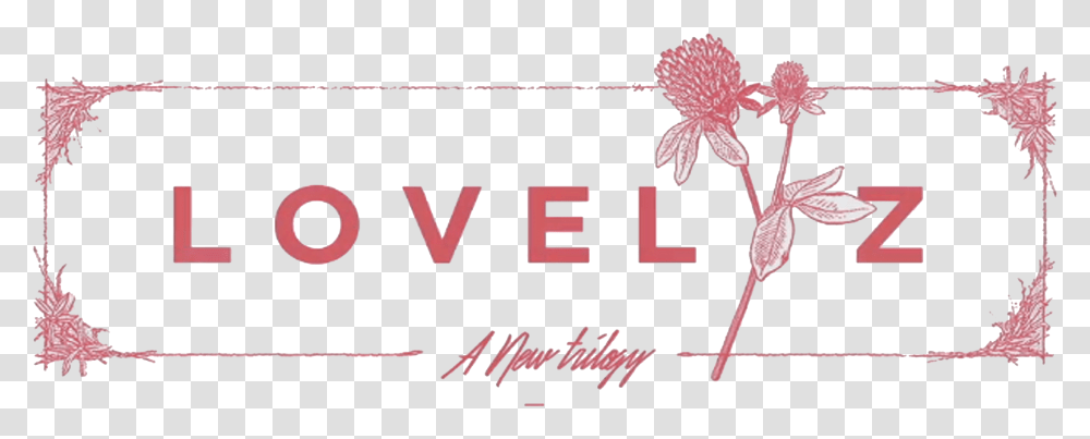 Lovelyz Kpop Logo, Plant, Flower, Alphabet Transparent Png