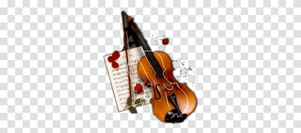 Loves Violin Sticker By Angeliquegferran Violin Images Hd For Dp, Leisure Activities, Musical Instrument, Viola, Fiddle Transparent Png