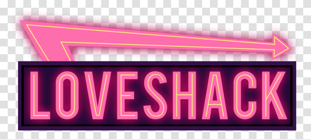Loveshack Love Shack, Neon, Light, Word Transparent Png