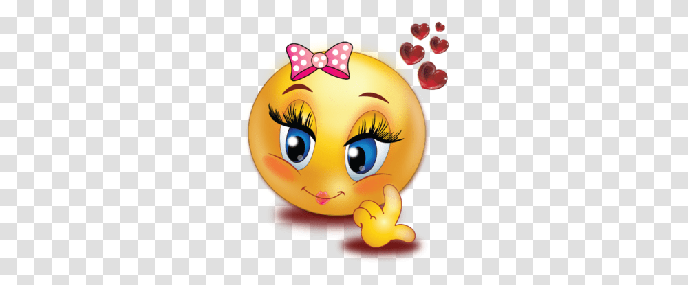 Loving Girl Emoji Shy Girl Emoji, Toy, Doll, Label, Text Transparent Png