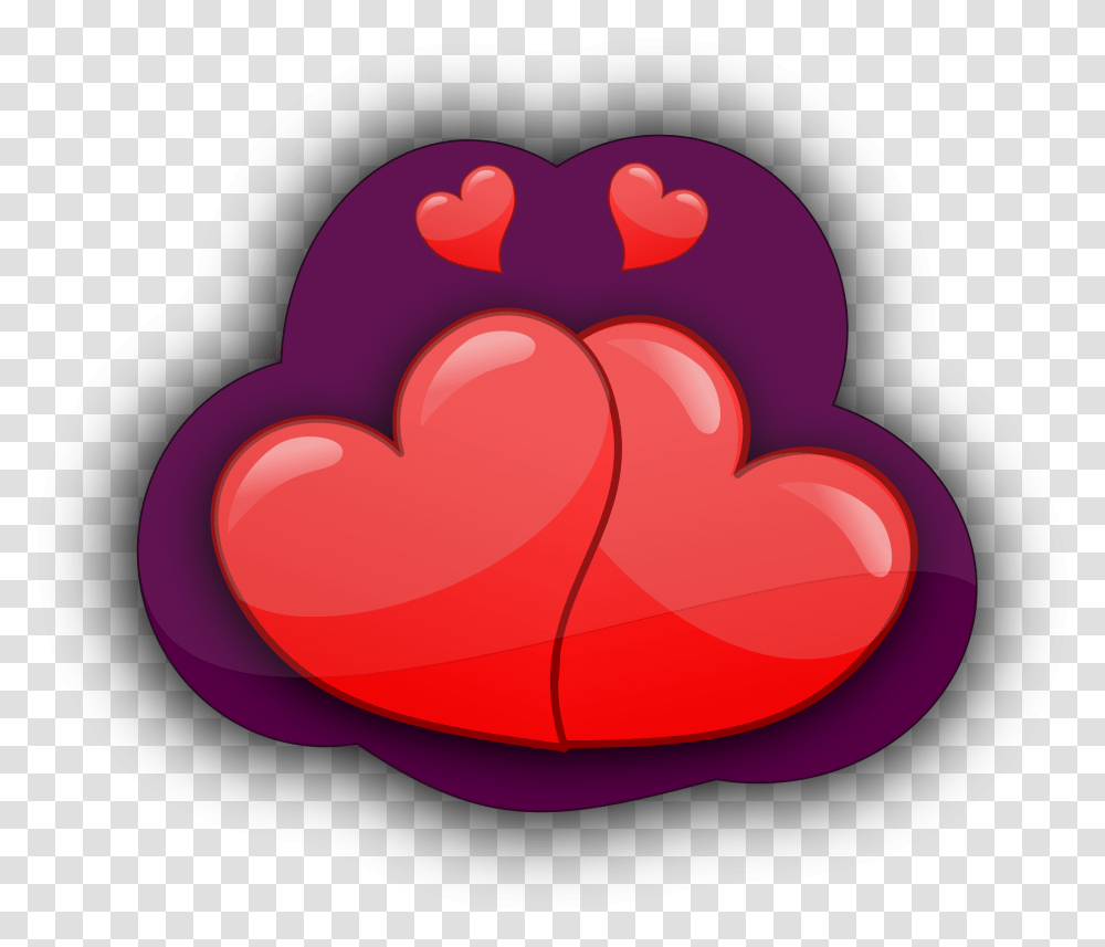 Loving Hearts Big Image 2 Heart Logos Transparent Png
