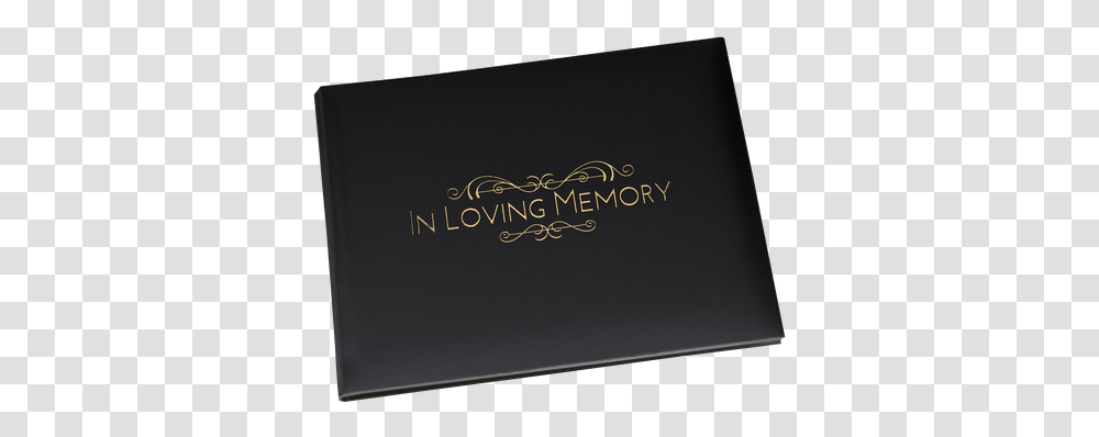 Loving Memory Condolence Book Paper, Passport, Id Cards, Document, Text Transparent Png