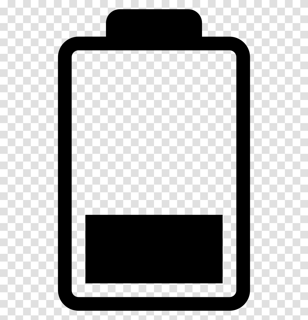 Low Battery Status Icon Free Download, Phone, Electronics, Mobile Phone, Cell Phone Transparent Png
