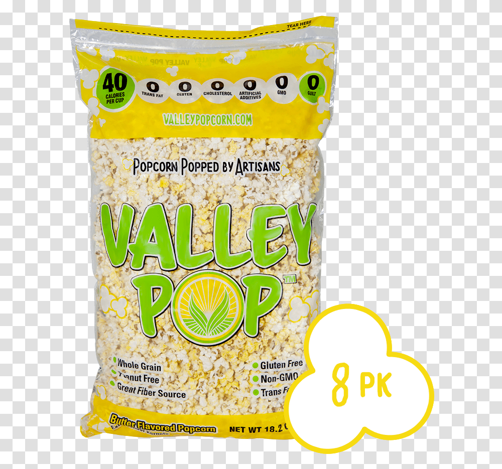 Low Calorie Giant Bag Of Popcorn Valley, Food, Plant, Snack Transparent Png