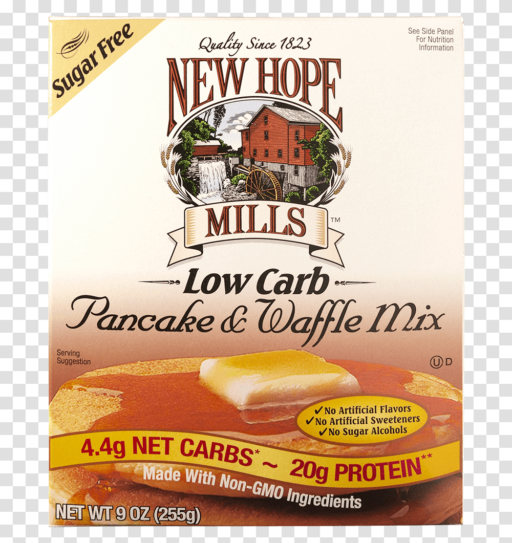 Low Carb Pancake Mix, Food, Advertisement, Poster, Flyer Transparent Png