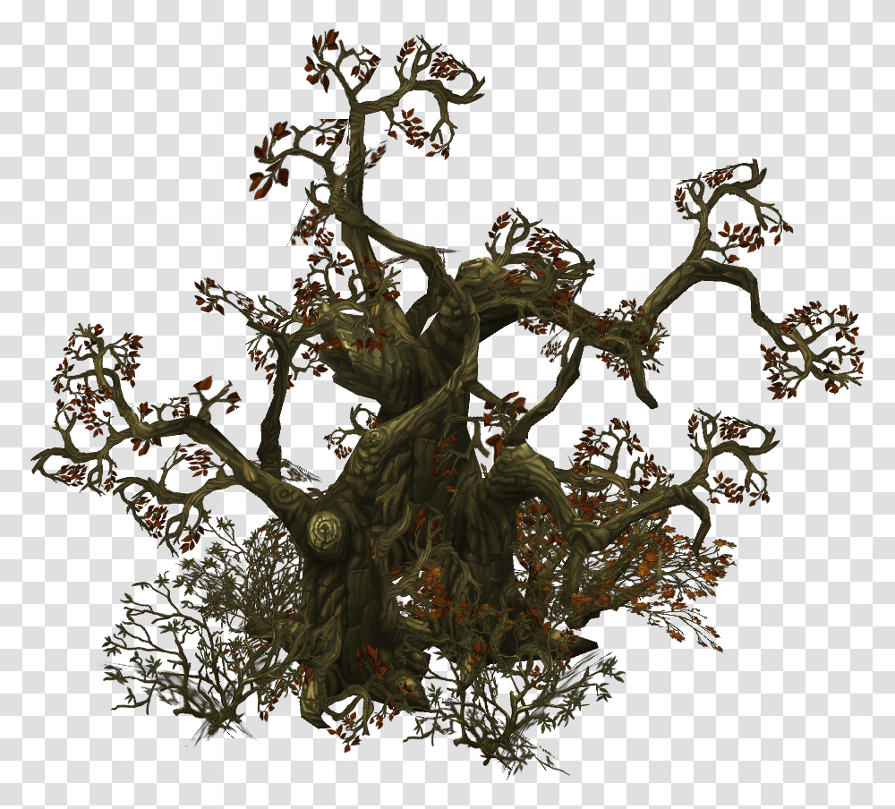 Low Poly 3d Dead Tree, Ornament, Pattern, Fractal, World Of Warcraft Transparent Png