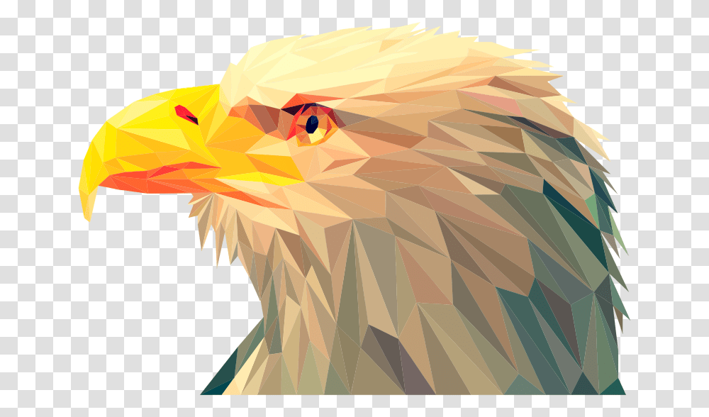 Low Poly Art Eagle, Bird, Animal, Beak, Hawk Transparent Png
