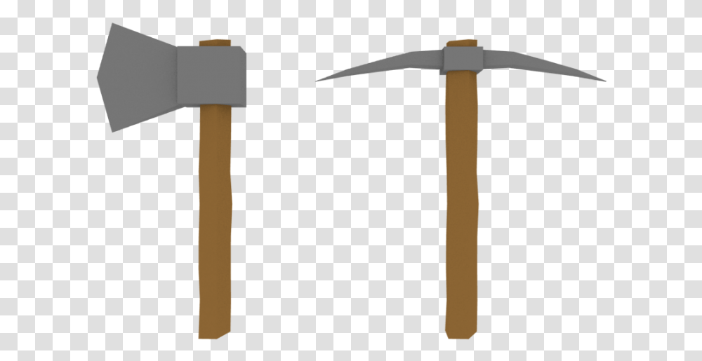 Low Poly Axe Amp Pickaxe 3d Model Framing Hammer, Cross, Tool, Hoe Transparent Png