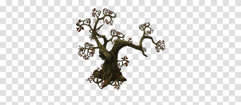 Low Poly Dead Tree Set 3d Model Dead Tree Pixel Art, Dragon, Ornament, Cross, Symbol Transparent Png