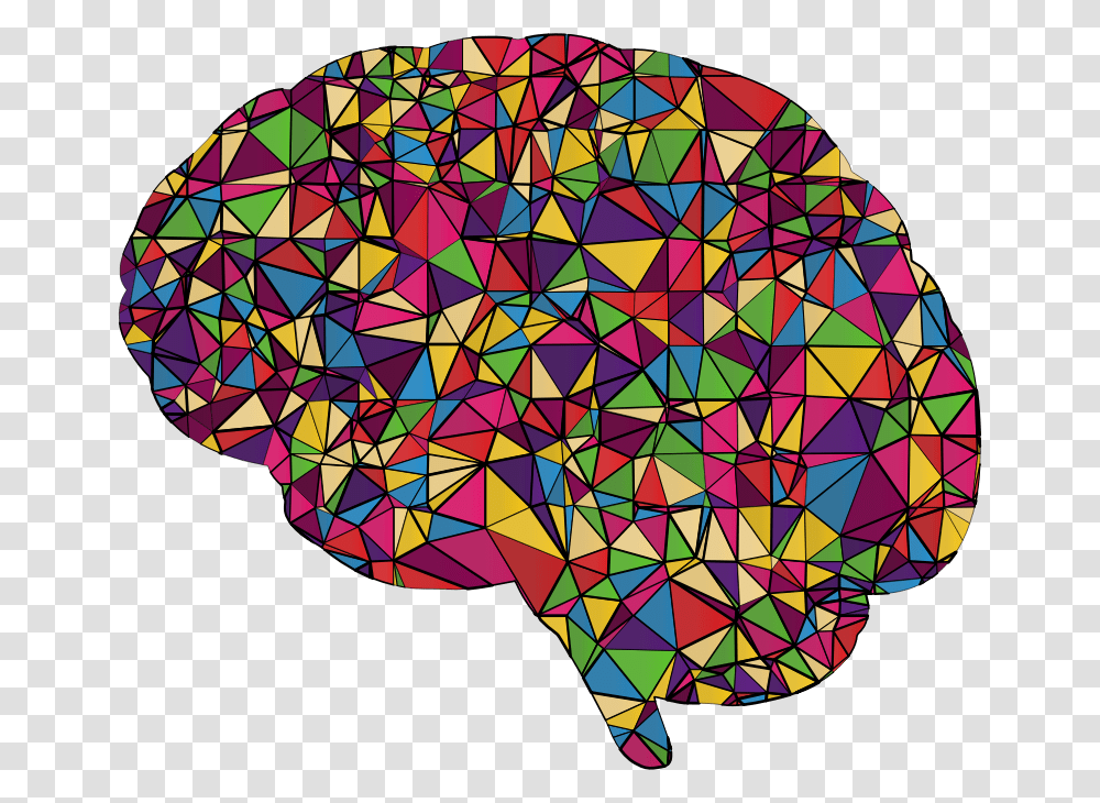 Low Poly Human Brain Thank You Brain, Doodle, Drawing, Pattern Transparent Png