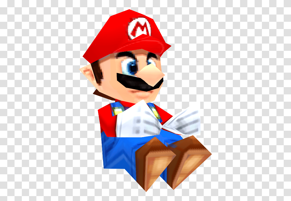 Low Poly Mario, Performer, Outdoors, Nature Transparent Png