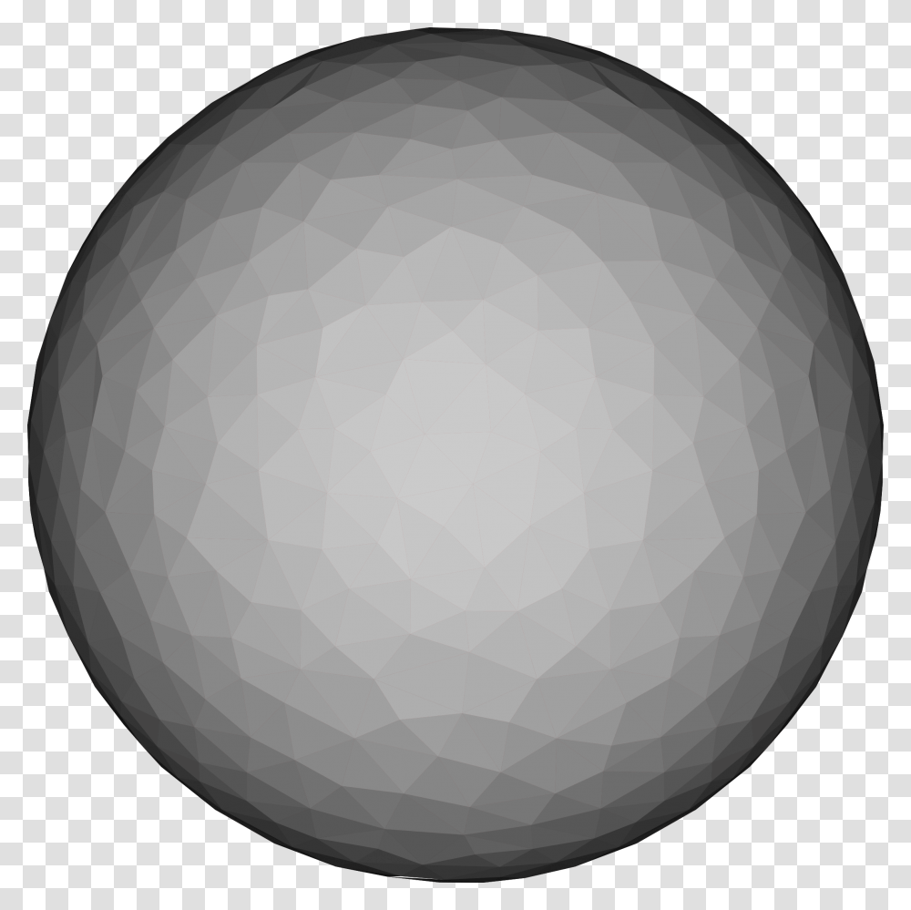Low Poly Sphere Icons, Ball, Golf Ball, Sport, Sports Transparent Png