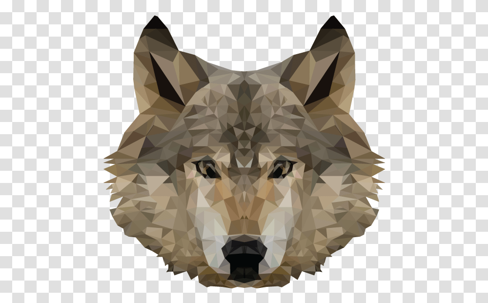 Low Poly Wolf, Mammal, Animal, Coyote, Wildlife Transparent Png