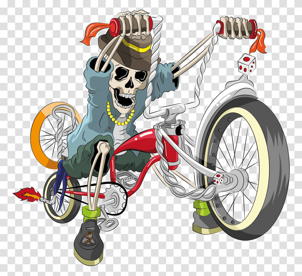 Low Rider Lowrider Bike Cartoon, Vehicle, Transportation, Motorcycle, Bicycle Transparent Png