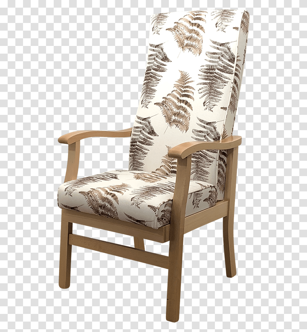 Low Standard Back Lounge Or Bedside Chair Chair, Furniture, Armchair, Cushion, Bird Transparent Png