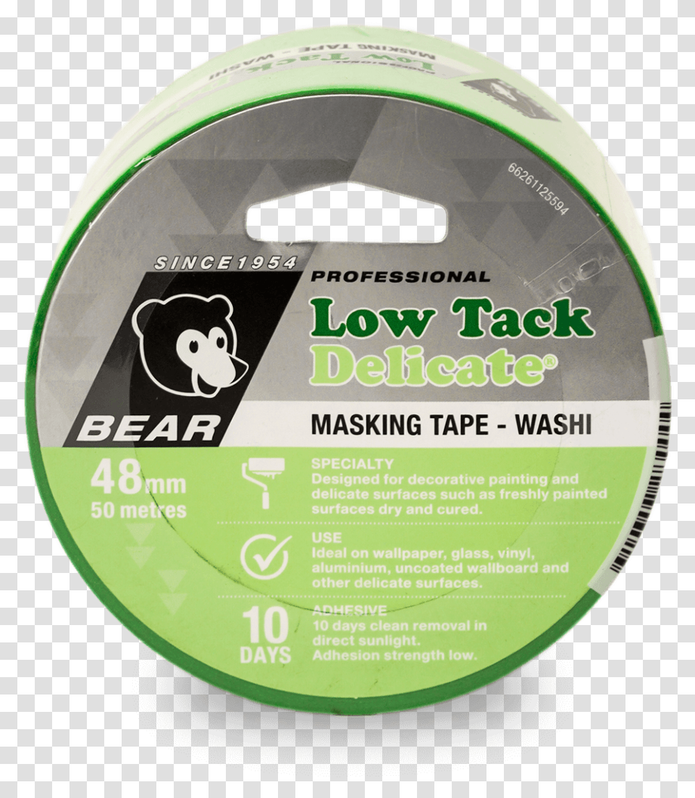 Low Tack Masking Tape For Concrete Grout, Label, Bowl, Sphere Transparent Png