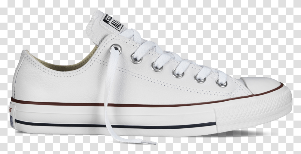 Low Top White Converse, Shoe, Footwear, Apparel Transparent Png
