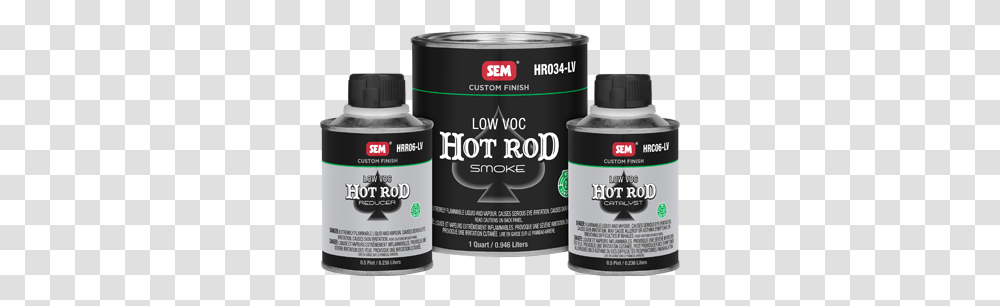 Low Voc Hot Rod Smoke Kit Inp Quality Bv Sem Hot Rod Black Kit, Label, Text, Paint Container, Ink Bottle Transparent Png