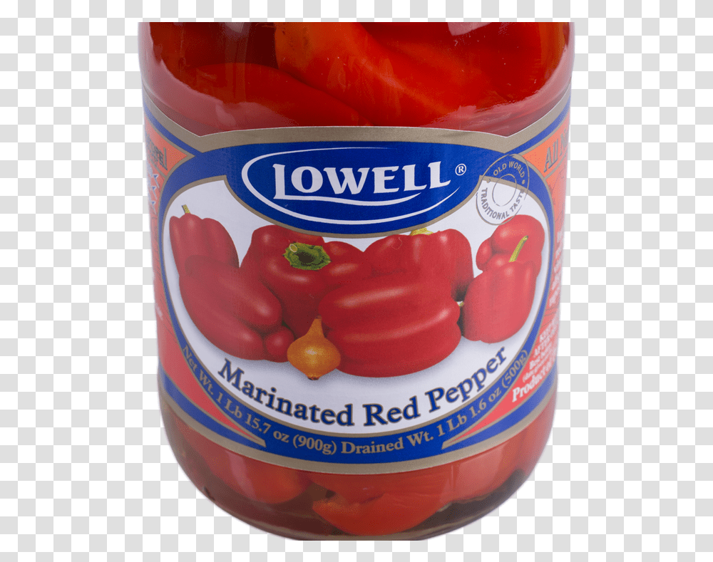 Lowell Marinated Red Pepper Red Bell Pepper, Food, Plant, Pickle, Relish Transparent Png