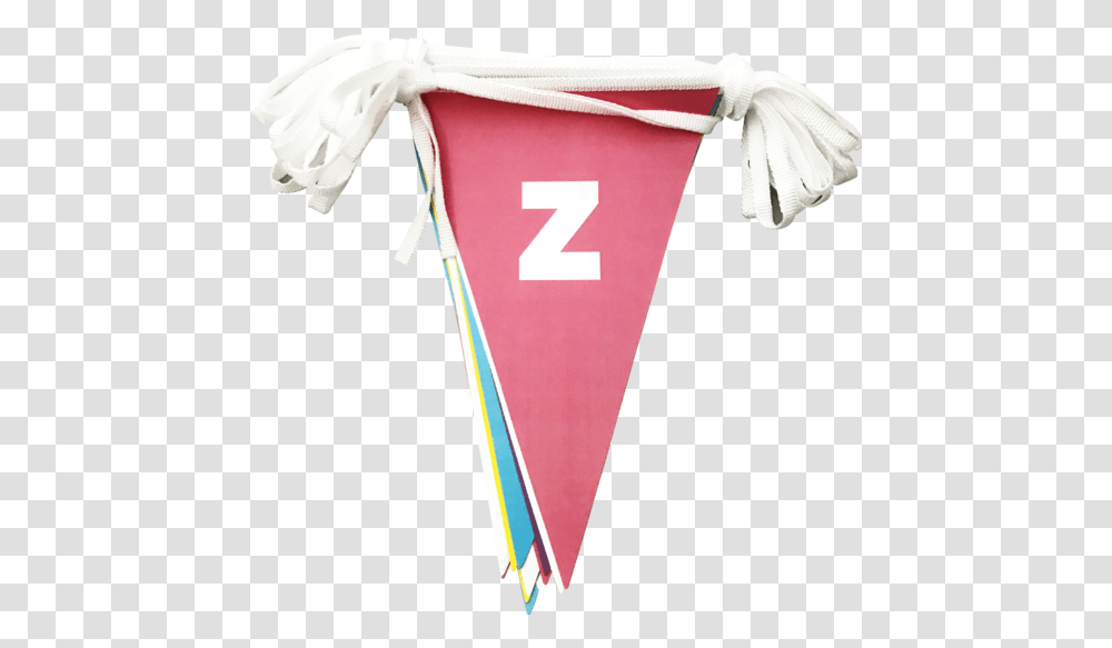 Lower Case Alphabet Bunting Lower Case Alphabet Bunting, Triangle, Cone, Underwear, Clothing Transparent Png