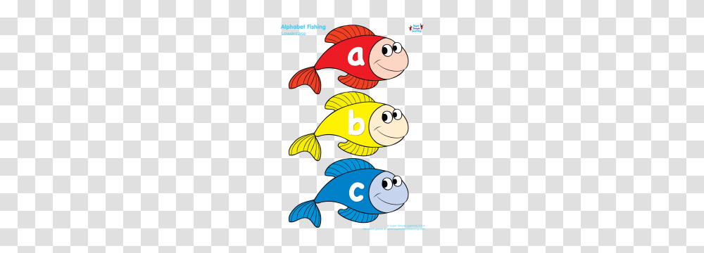 Lowercase Alphabet Fishing Game Super Simple, Animal, Sea Life, Amphiprion, Rock Beauty Transparent Png