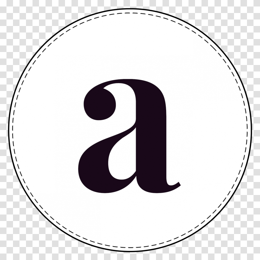 Lowercase Circle Banner Letter A Circle, Number, Logo Transparent Png