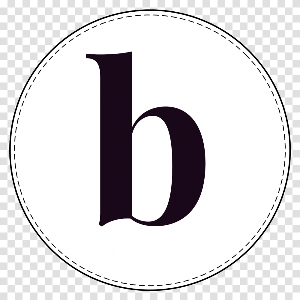 Lowercase Circle Banner Letter B Circle, Number, Label Transparent Png