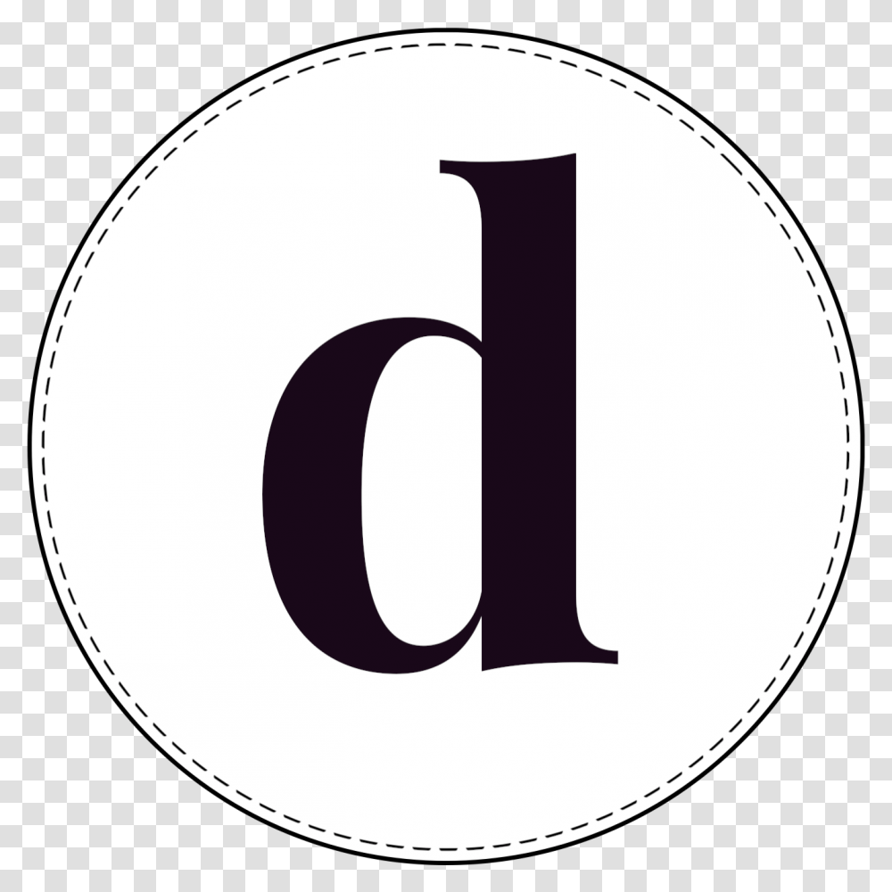 Lowercase Circle Banner Letter D Circle, Number, Logo Transparent Png