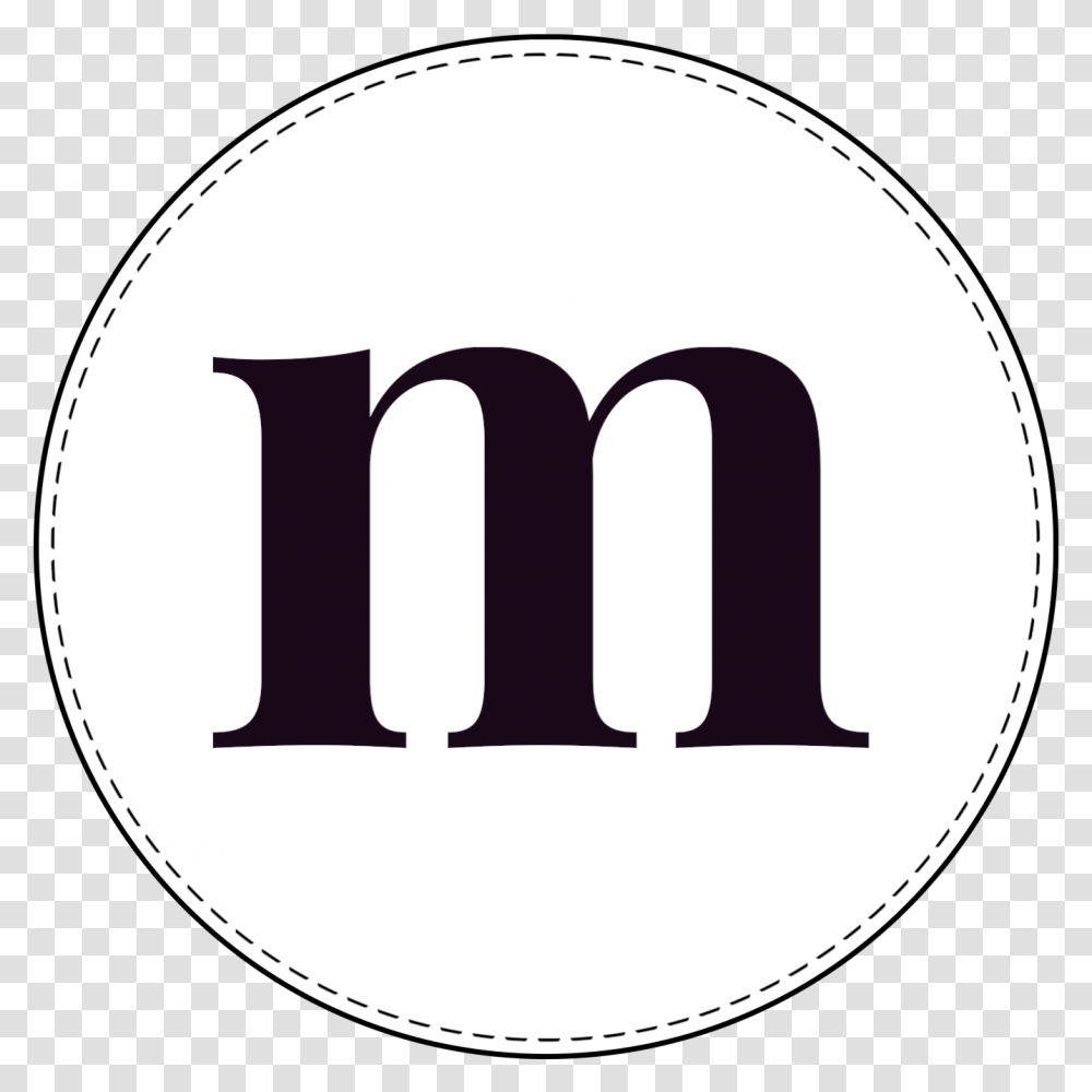 Lowercase Circle Banner Letter M, Label, Word, Logo Transparent Png