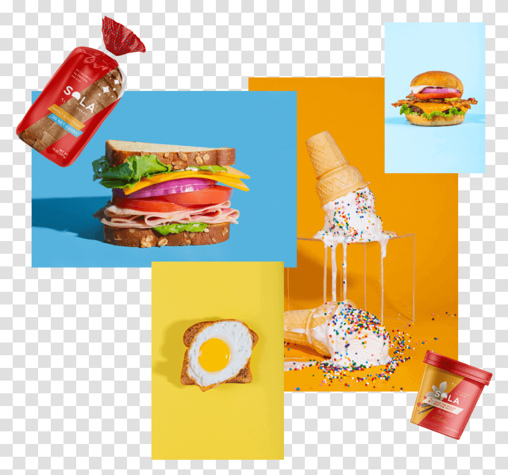Lowes Food To Pick Up Sola Bread Food Group, Burger, Lamp, Advertisement, Poster Transparent Png