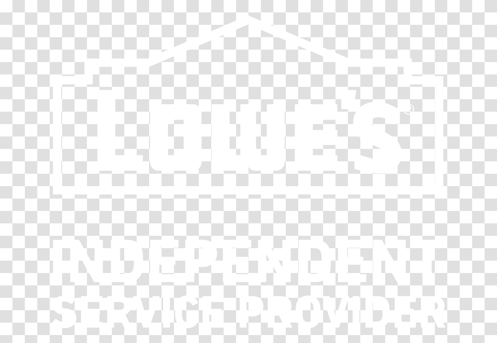 Lowes Logo White, Alphabet, Word, Label Transparent Png