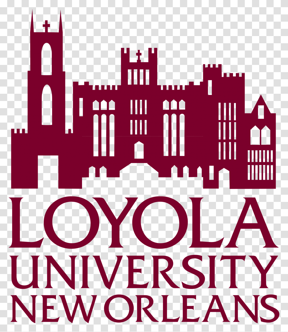 Loyola University New Orleans Logo Loyola University New Orleans College Of Law, Text, Alphabet, Poster, Advertisement Transparent Png