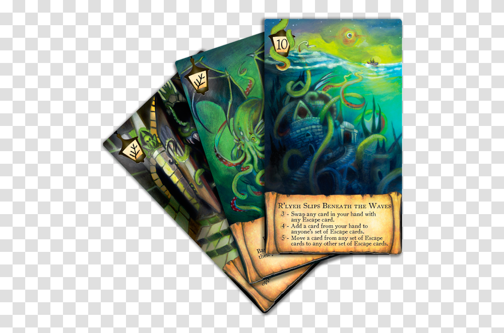 Lr Cardfan Lost In R Lyeh Board Game, Nature, Sleeve Transparent Png
