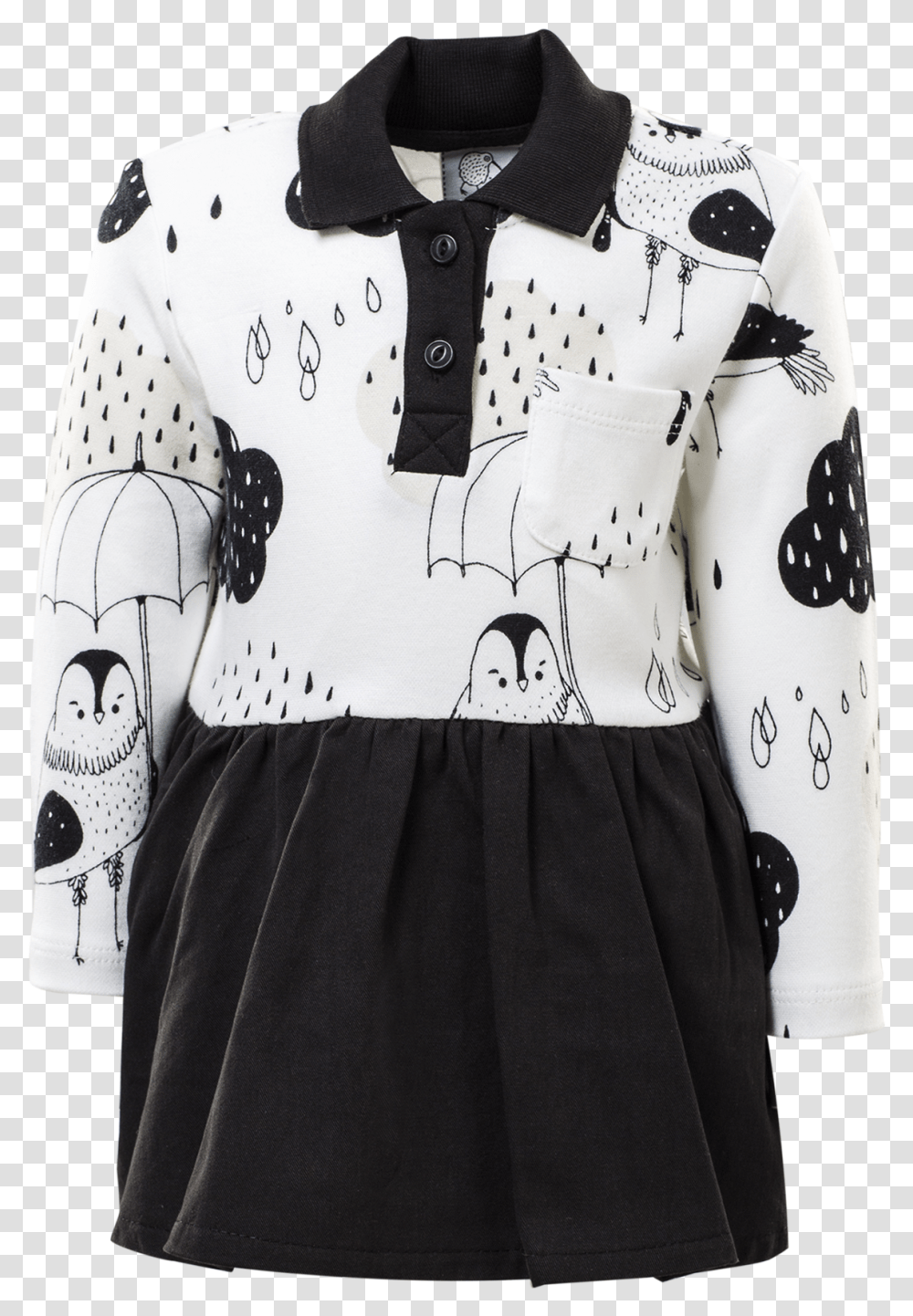 Ls Shirt Waist Kids Dress Miniskirt, Apparel, Sweater, Sweatshirt Transparent Png