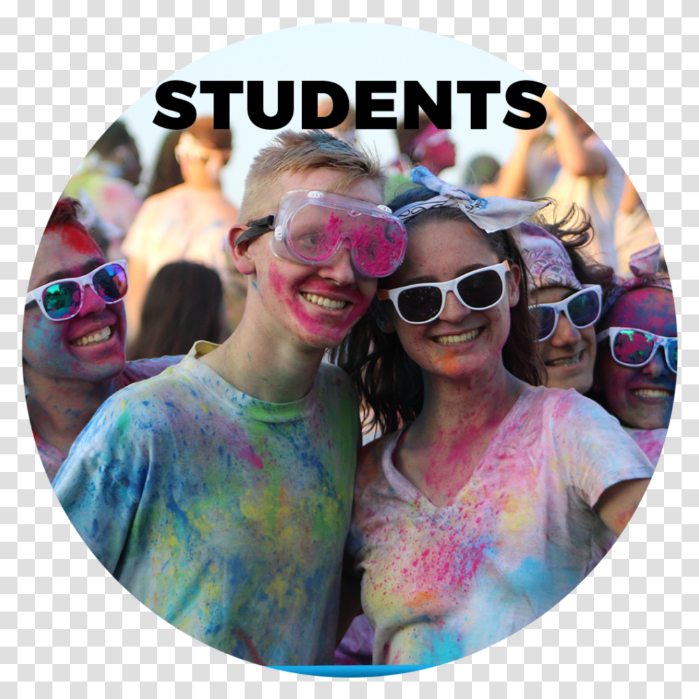 Ls Website Students Circle Fun, Person, Sunglasses, Accessories, Crowd Transparent Png
