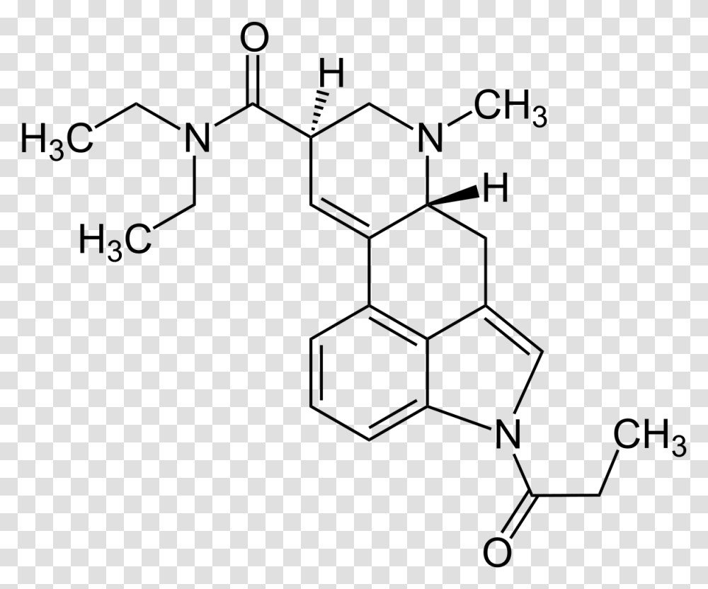 Lsd Chemical Structure, Gray, World Of Warcraft Transparent Png