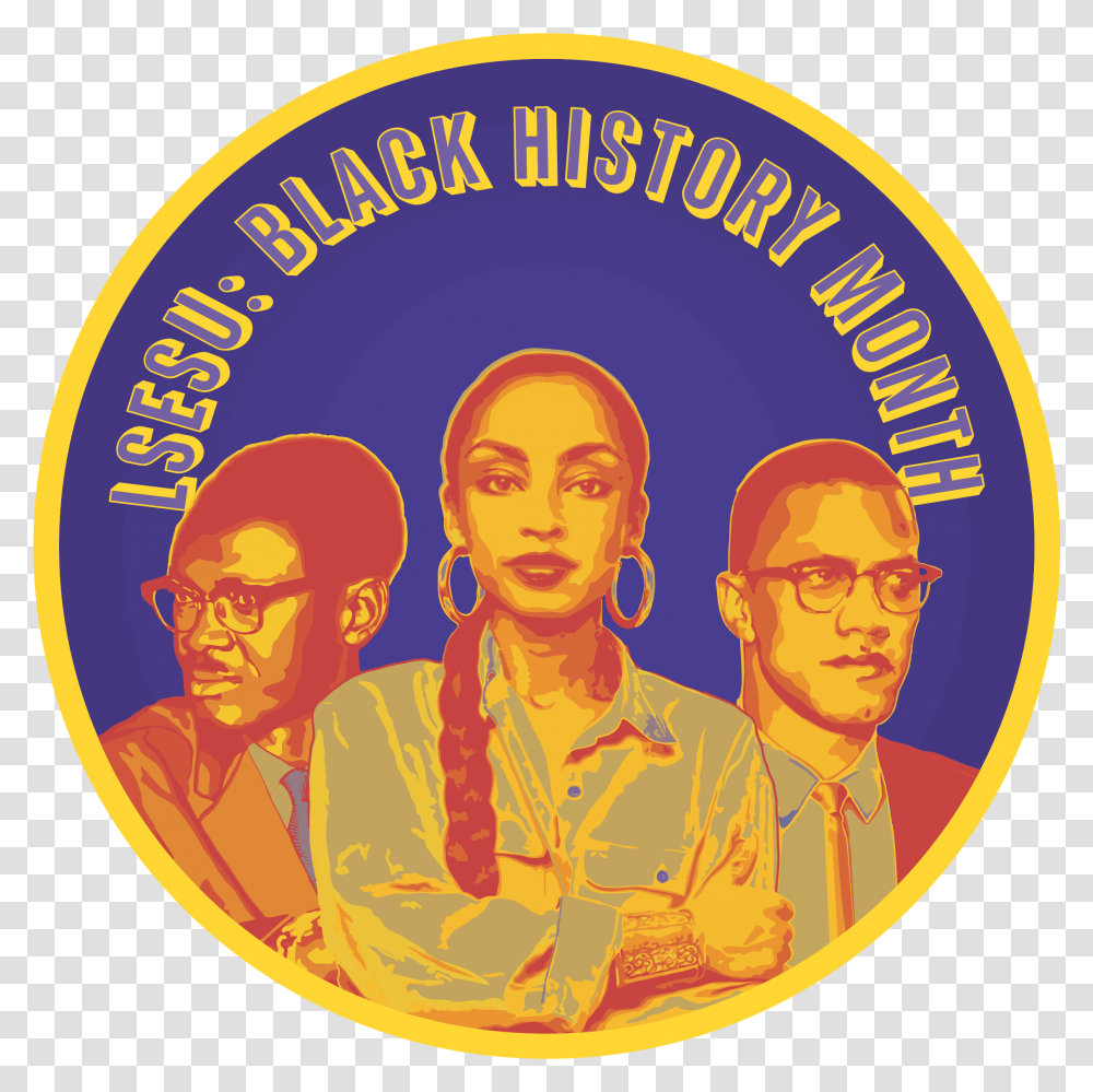 Lsesu Presents Black History Month, Person, Label, Head Transparent Png