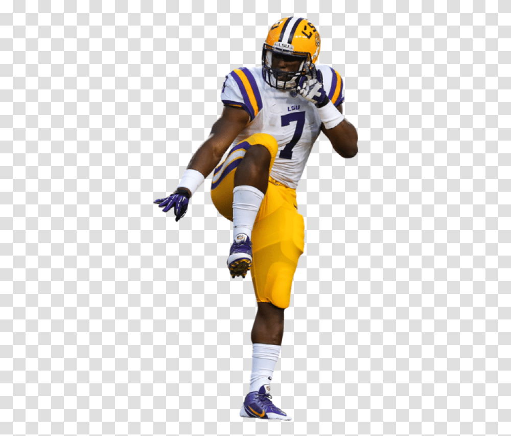 Lsu Football & Free Footballpng Images College Football Player, Clothing, Person, Helmet, People Transparent Png