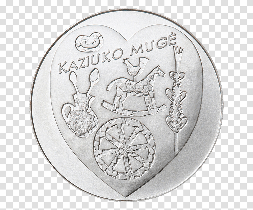Lt 2017 150euro Fair B Lithuania 1 5 Euro 2017, Coin, Money, Nickel, Clock Tower Transparent Png