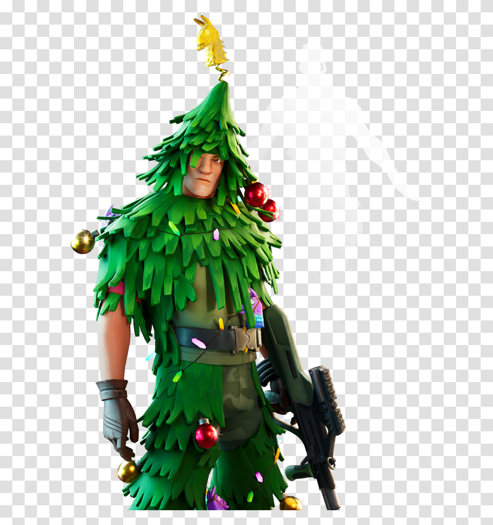 Lt Evergreen Skin Fortnite, Costume, Person, Doll, Crowd Transparent Png